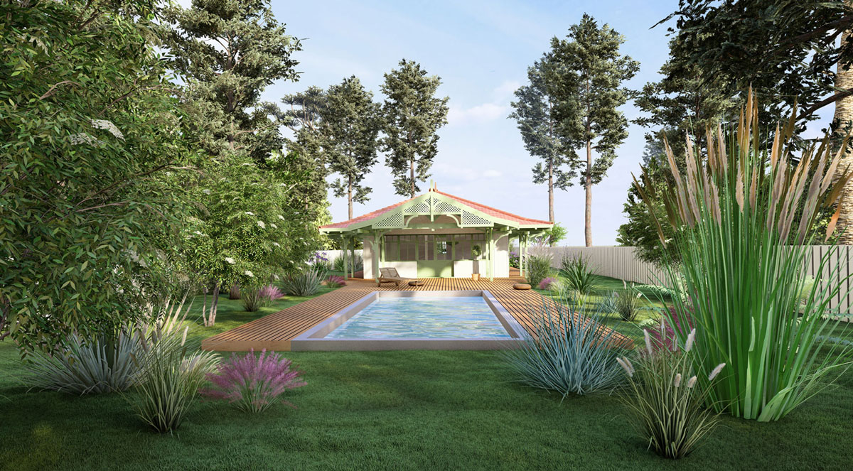 Investir au Cap Ferret, Bassin d'Arcachon à 1h de Bordeaux : maison avec piscine proche de la plage.